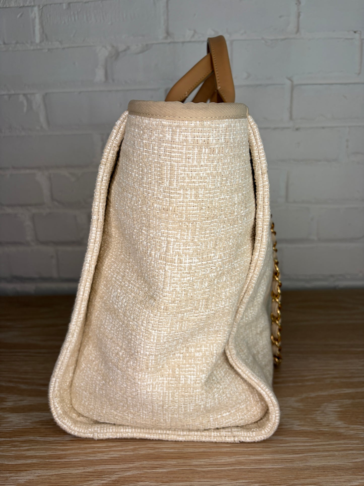 Chanel Deauville Tote Medium Canvas
