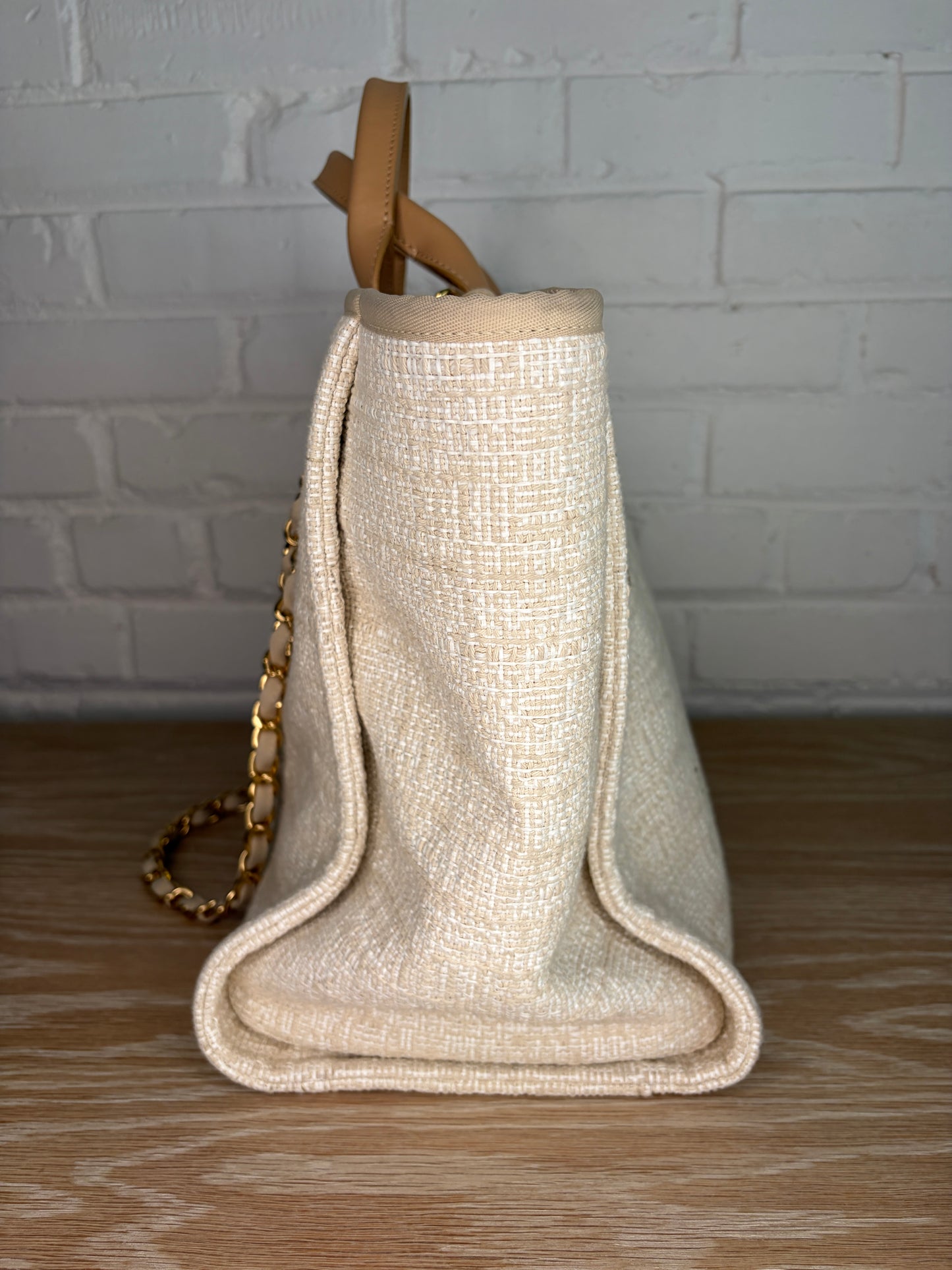 Chanel Deauville Tote Medium Canvas
