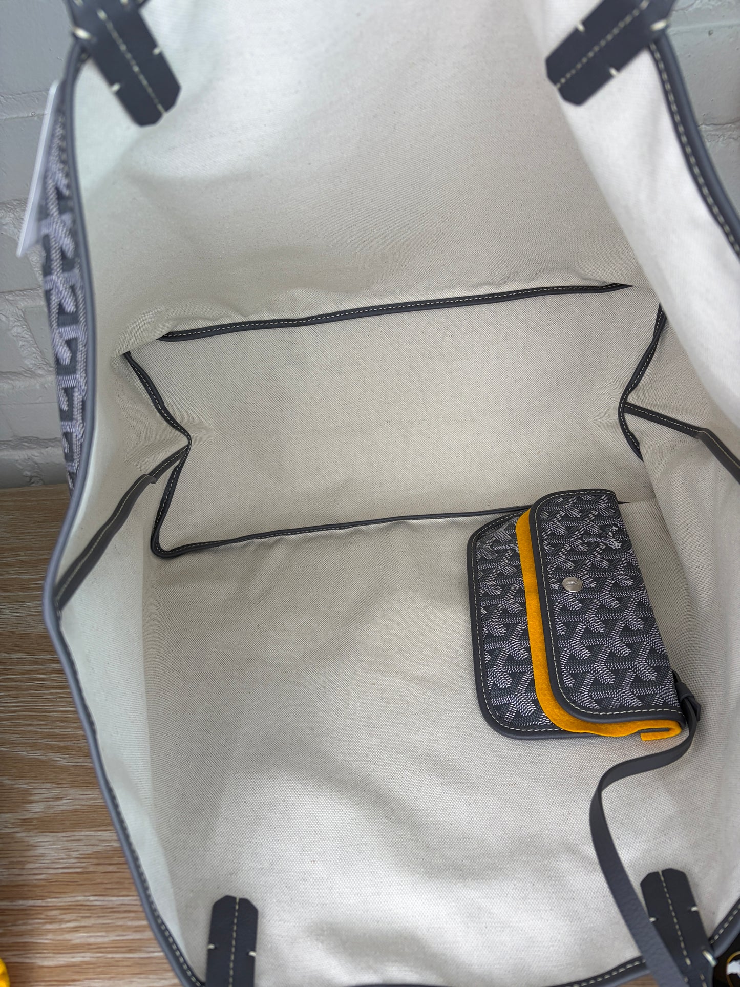 Goyard St. Louis GM Gray Never Used