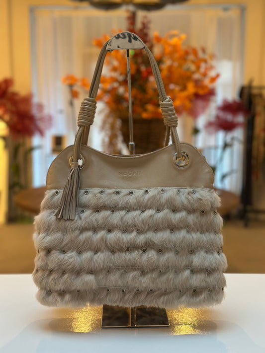 Hogan Mink Fur Tote