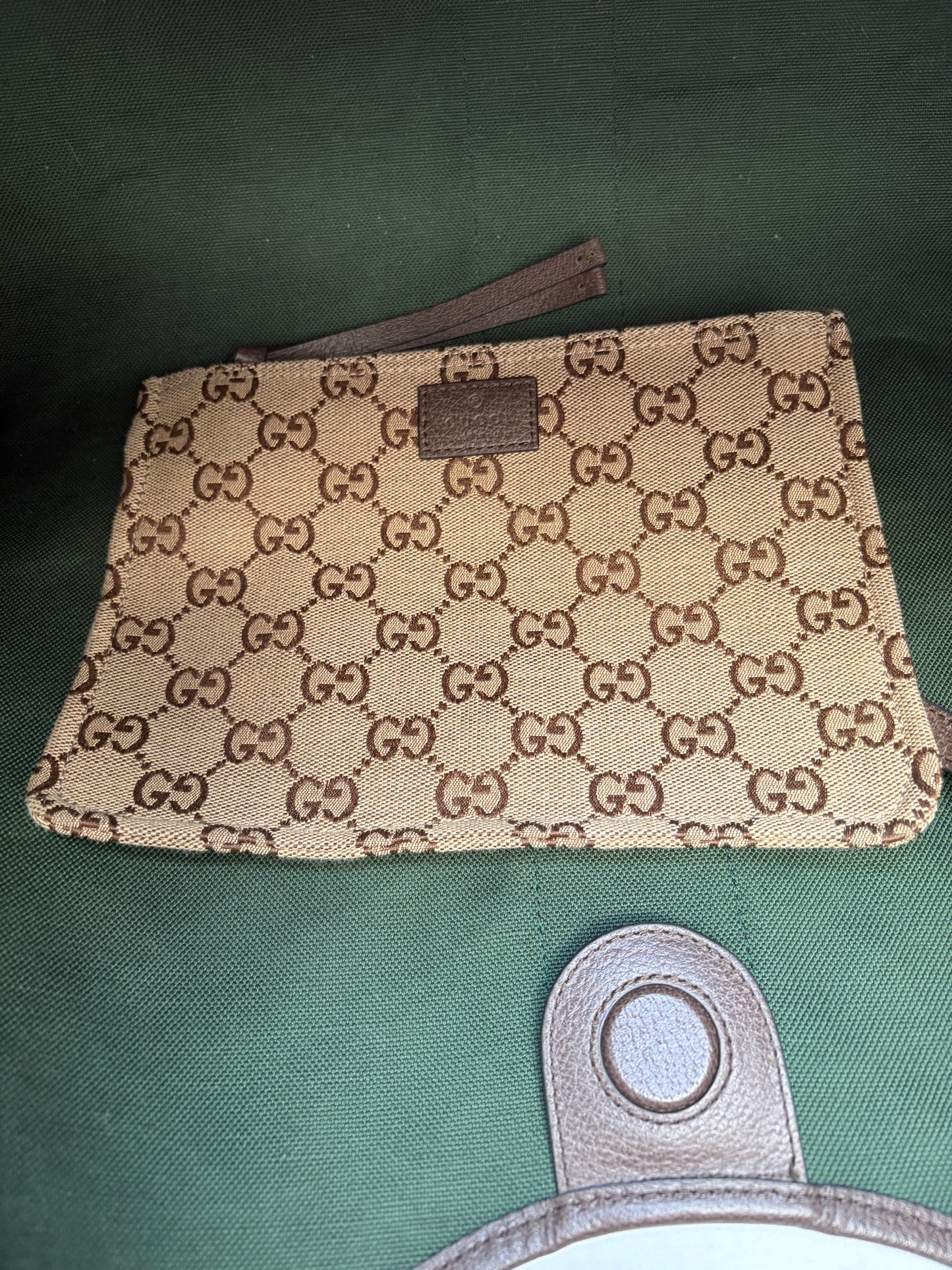 Gucci GG Monogram Web Giglio Tote Large
